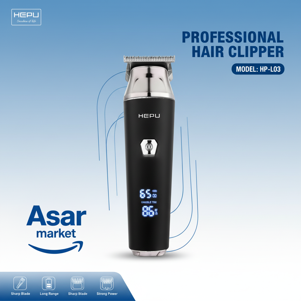 ماشین اصلاح حرفه‌ای HEPU مدل HP-L03