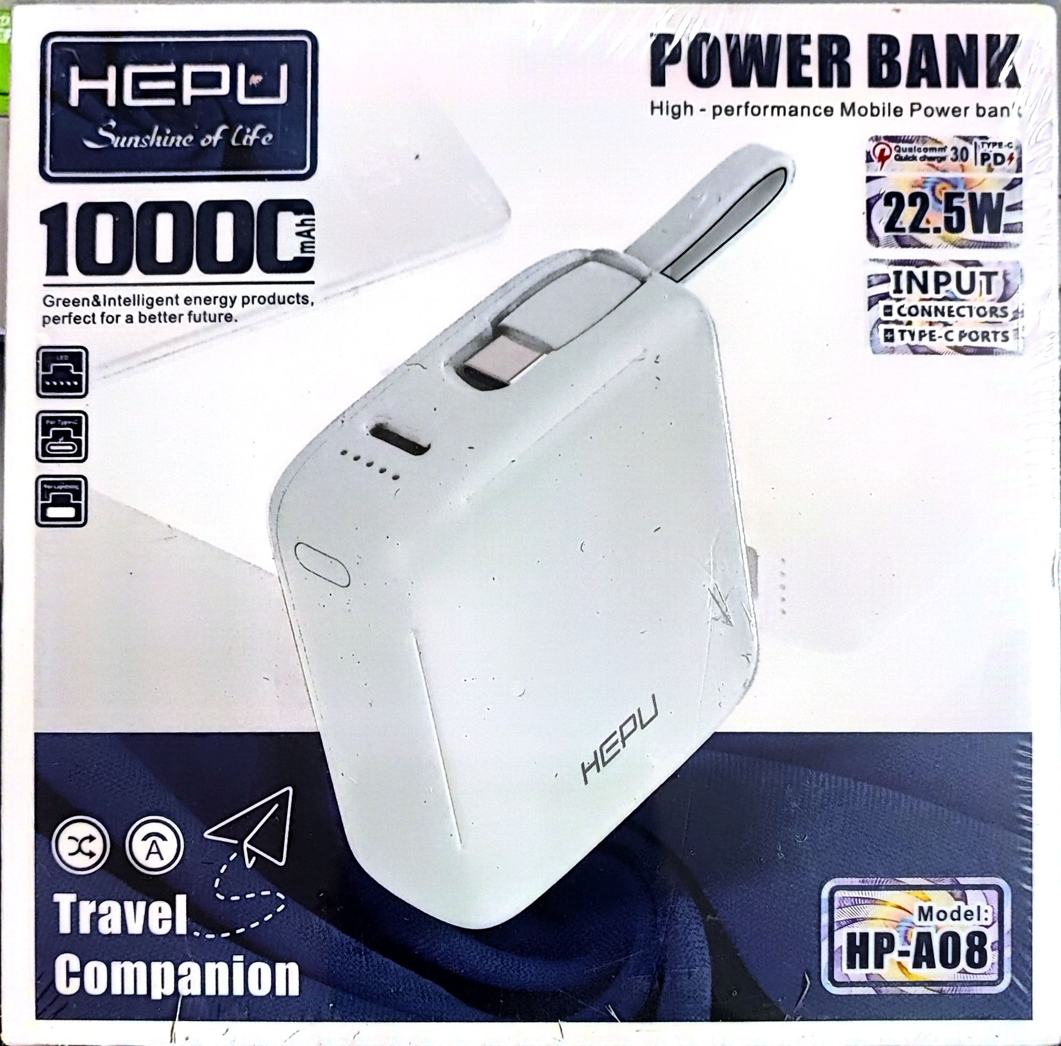 پاوربانک HEPU مدل HP-A08