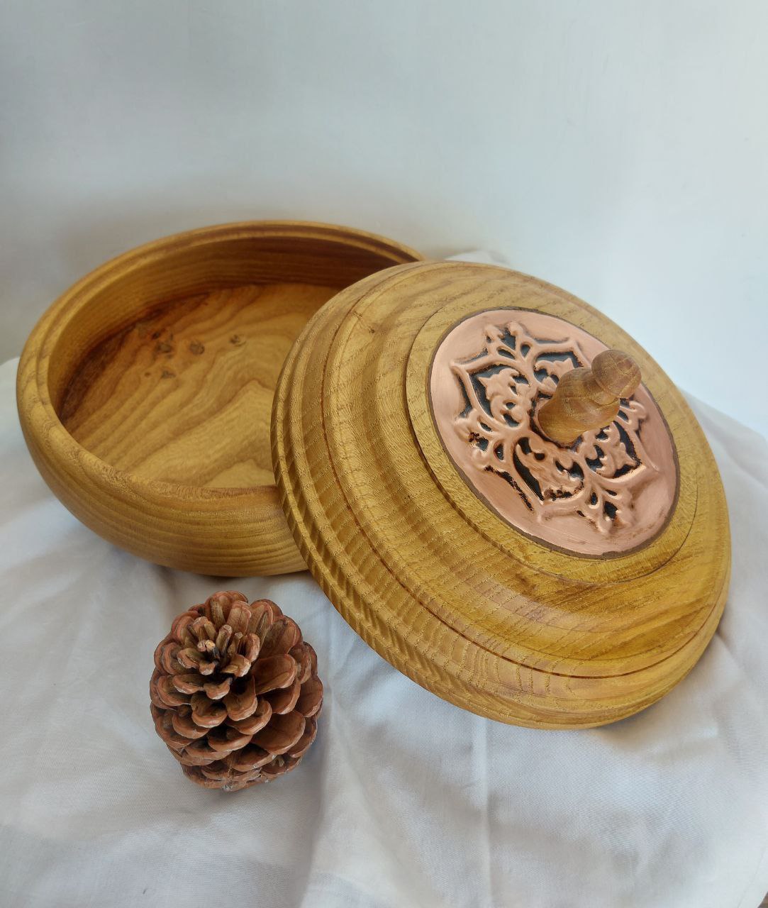 کلمپه خوری چوب توت و مس